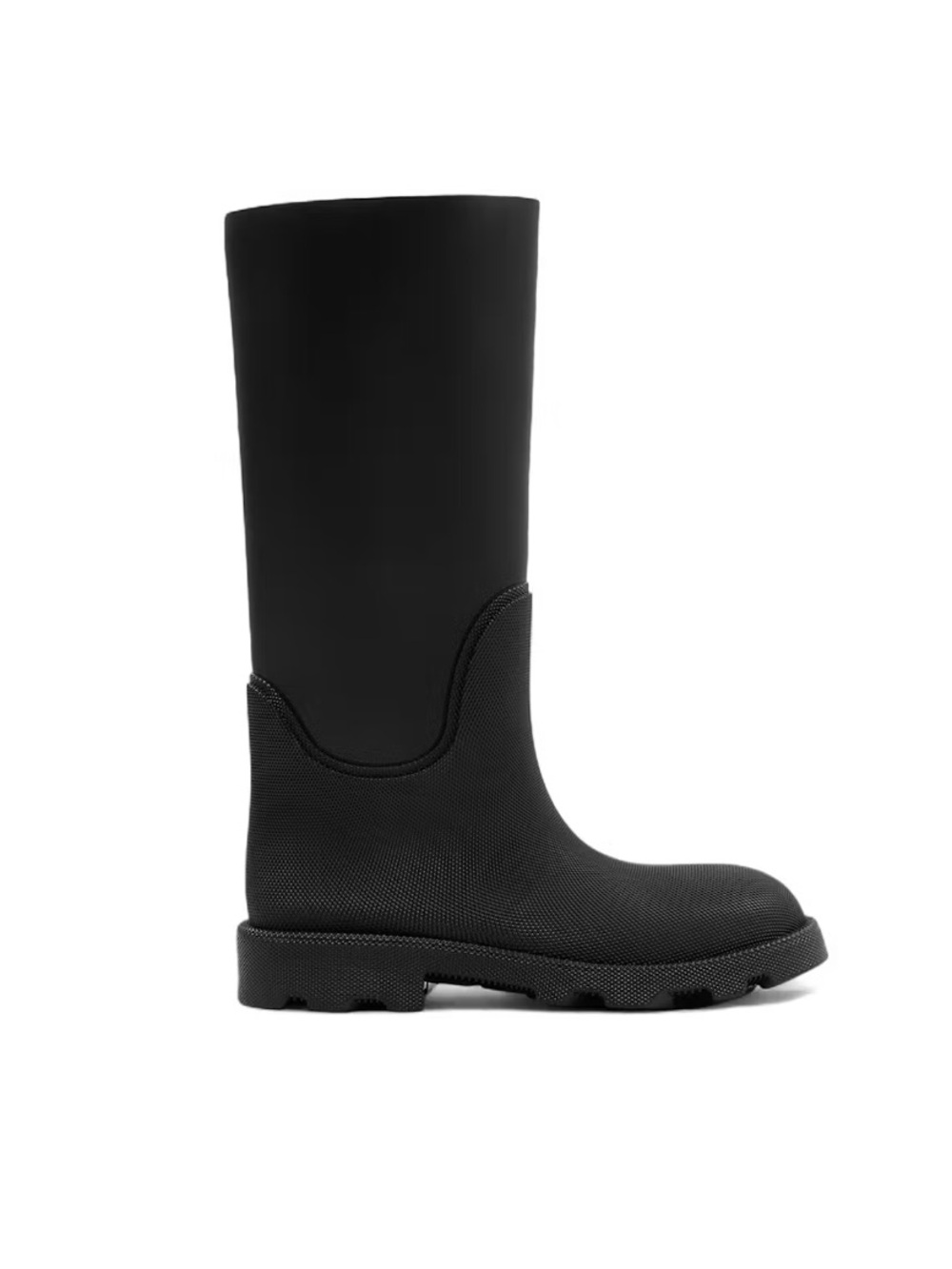 Burberry Marsh Rain High Boots Black Women’s EU 35/US 5